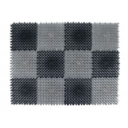 Коврик Modull 42х60 см, чёрно-серый, ТМ Blåbär (Швеция), арт. 92161